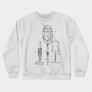 Beater for Railway Car Seats Vintage Patent Hand Drawing Crewneck Sweatshirt